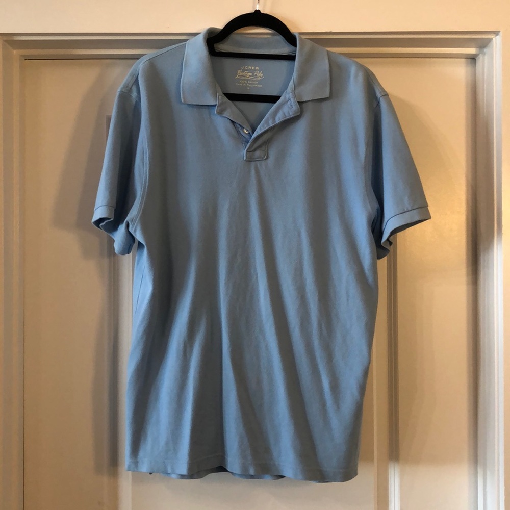 J.Crew Men’s Blue Polo Shirt